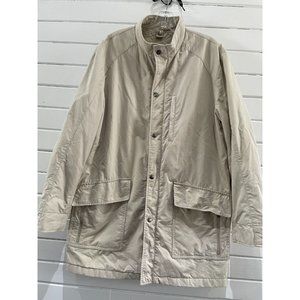 SPX England Korea Safari utility Coat Jacket Size Small Men ivory